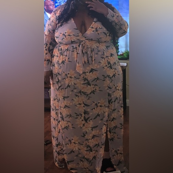 FashionNova Curve Plus Size Maxi Dress 3x - Picture 5 of 5